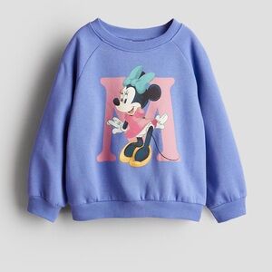 H&M Disney Minnie Mouse Sweatshirt 3/4T